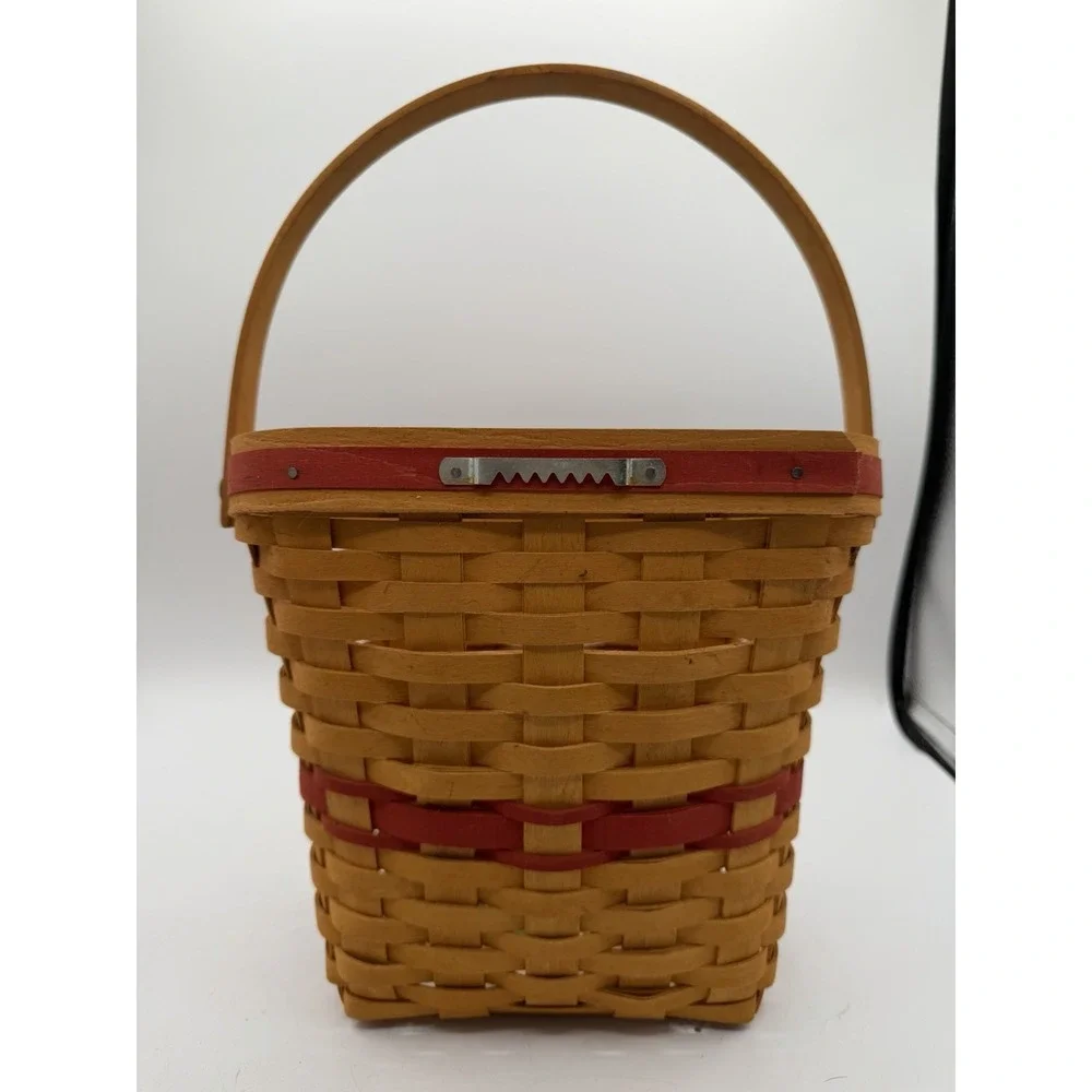 🎄 Longaberger 1998 Glad Tidings Basket 🧺✨‎
